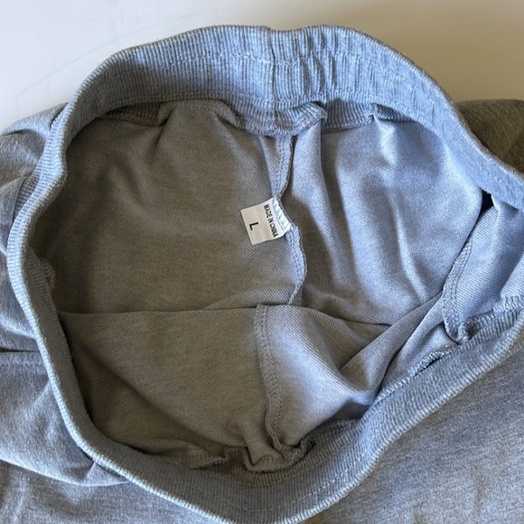 Men's Lightweight Gray Joggers Sz L - Picture 8 of 8